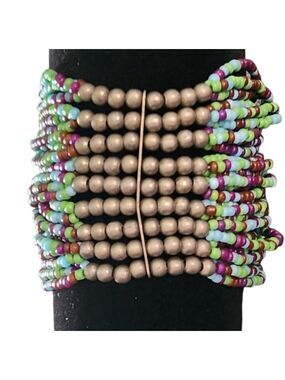 Beaded Multicolor Bracelet Set